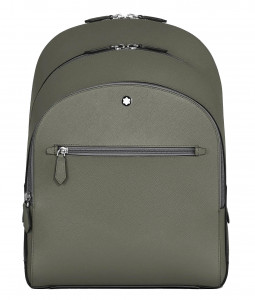 Рюкзак Montblanc Sartorial Medium Grey среднего размера с 3 отделениями